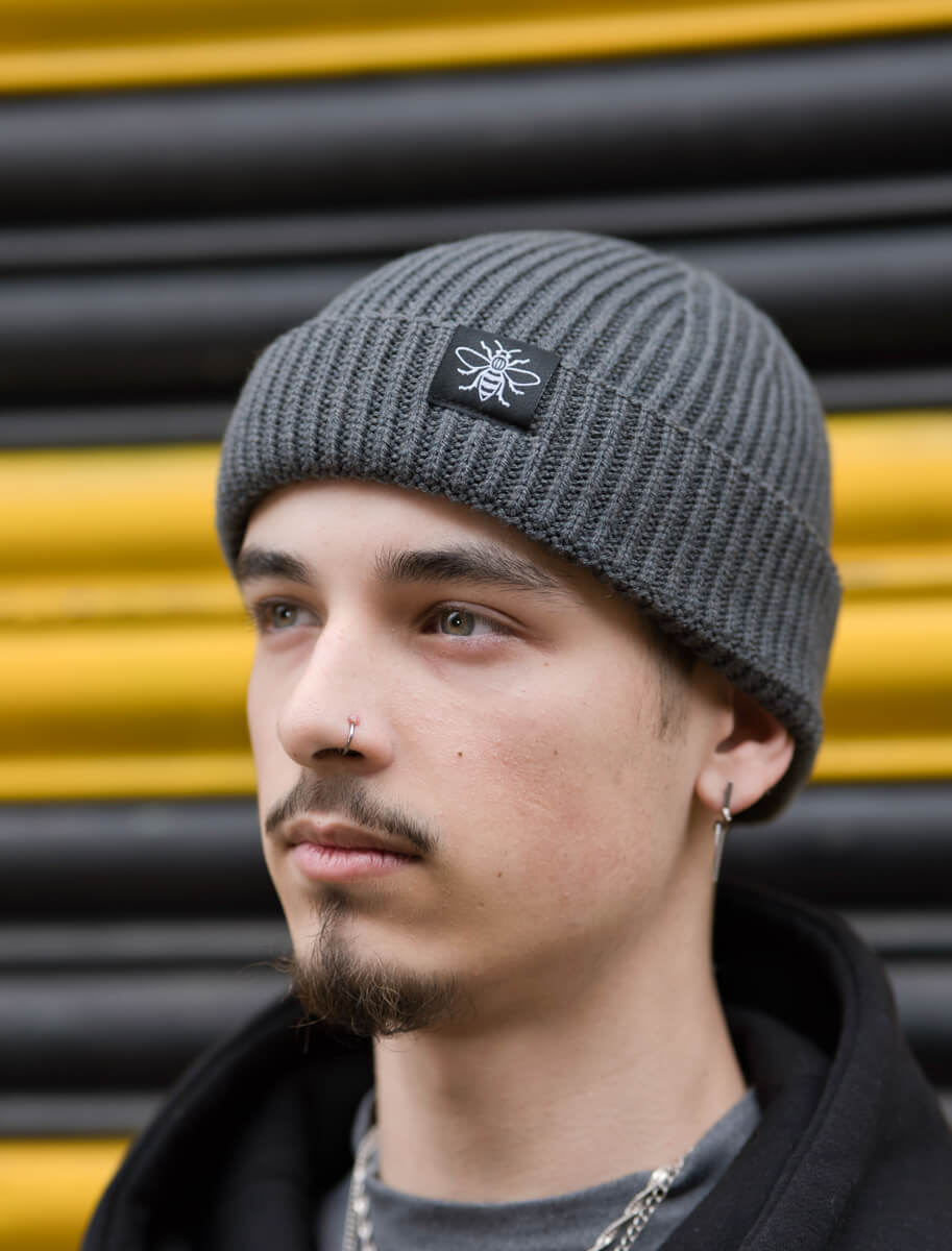 Harbour Beanie Grey (Staff) • The Manchester Shop