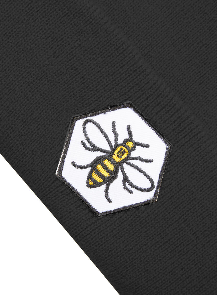 Hexagon Bee Patch Beanie • The Manchester Shop