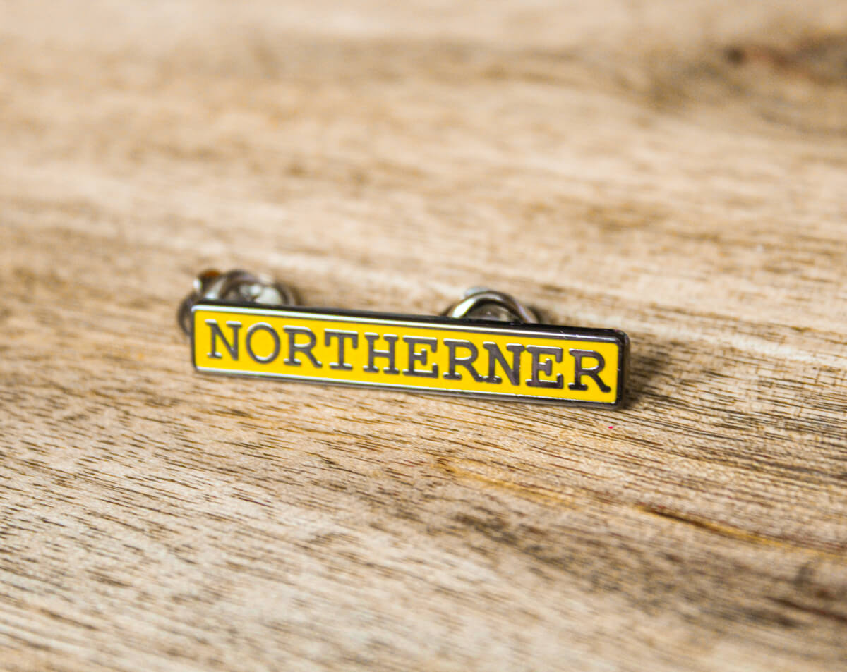 Northerner Enamel Pin The Manchester Shop