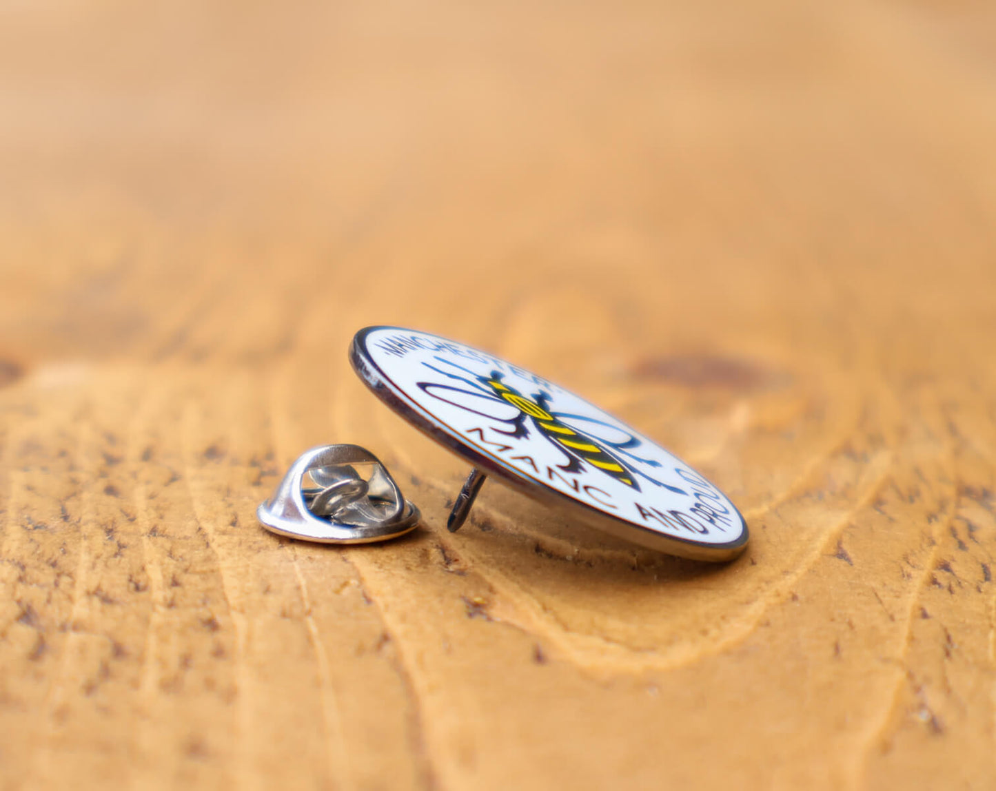 Large Manc & Proud Logo Pin • The Manchester Shop