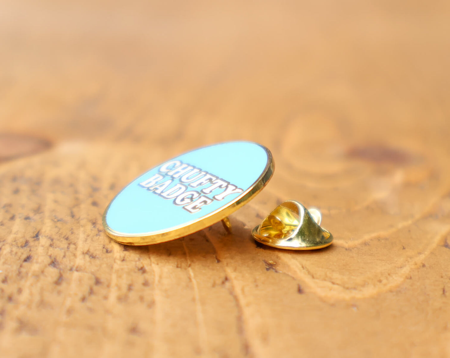Chufty Badge Enamel Pin • The Manchester Shop