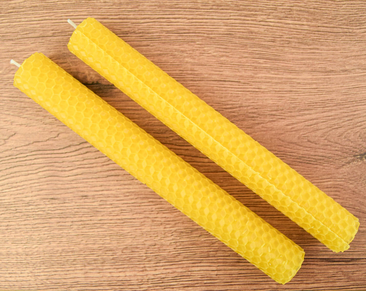 Pack Of 2 Beeswax Candles | The Manchester Shop