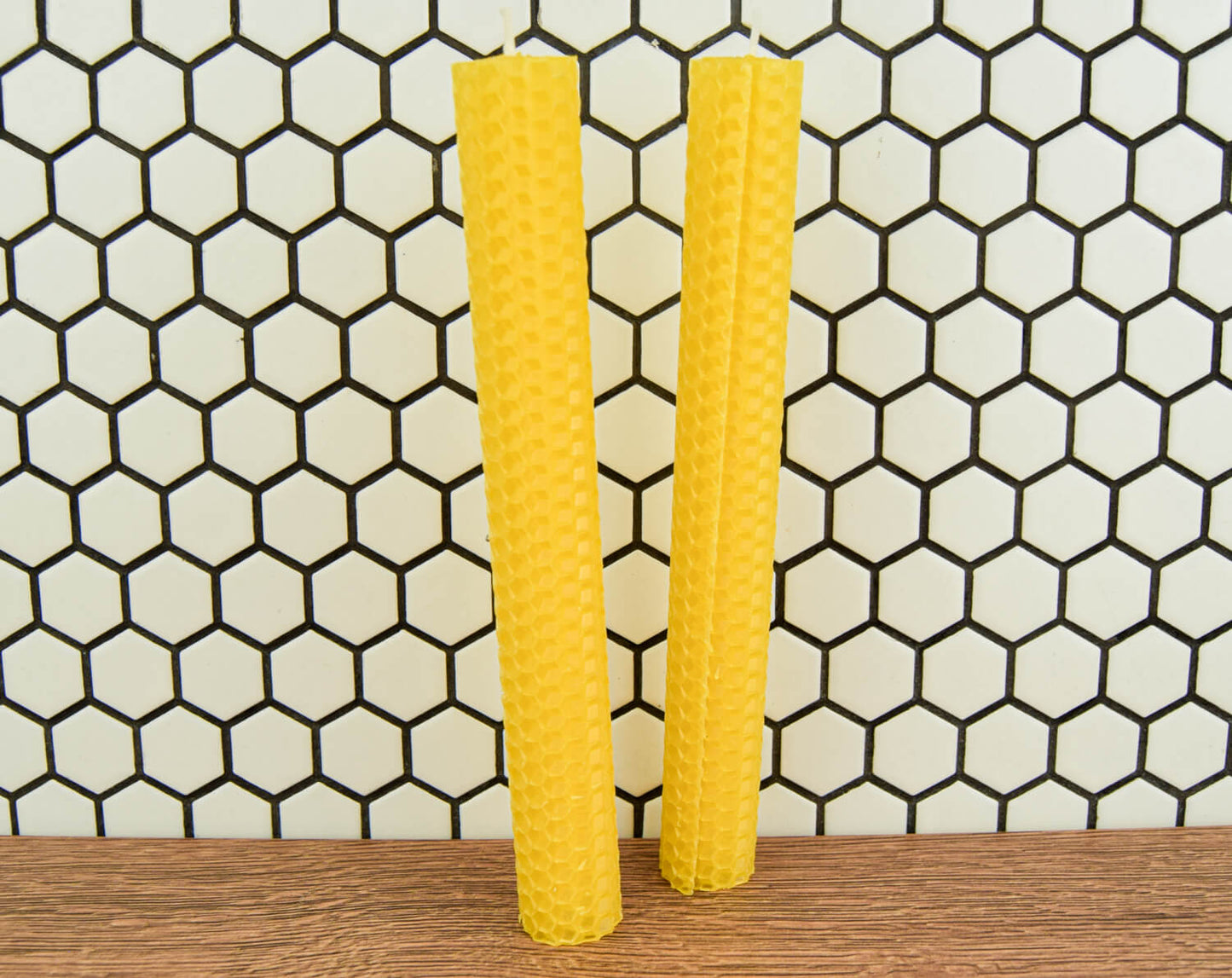 Pack Of 2 Beeswax Candles | The Manchester Shop