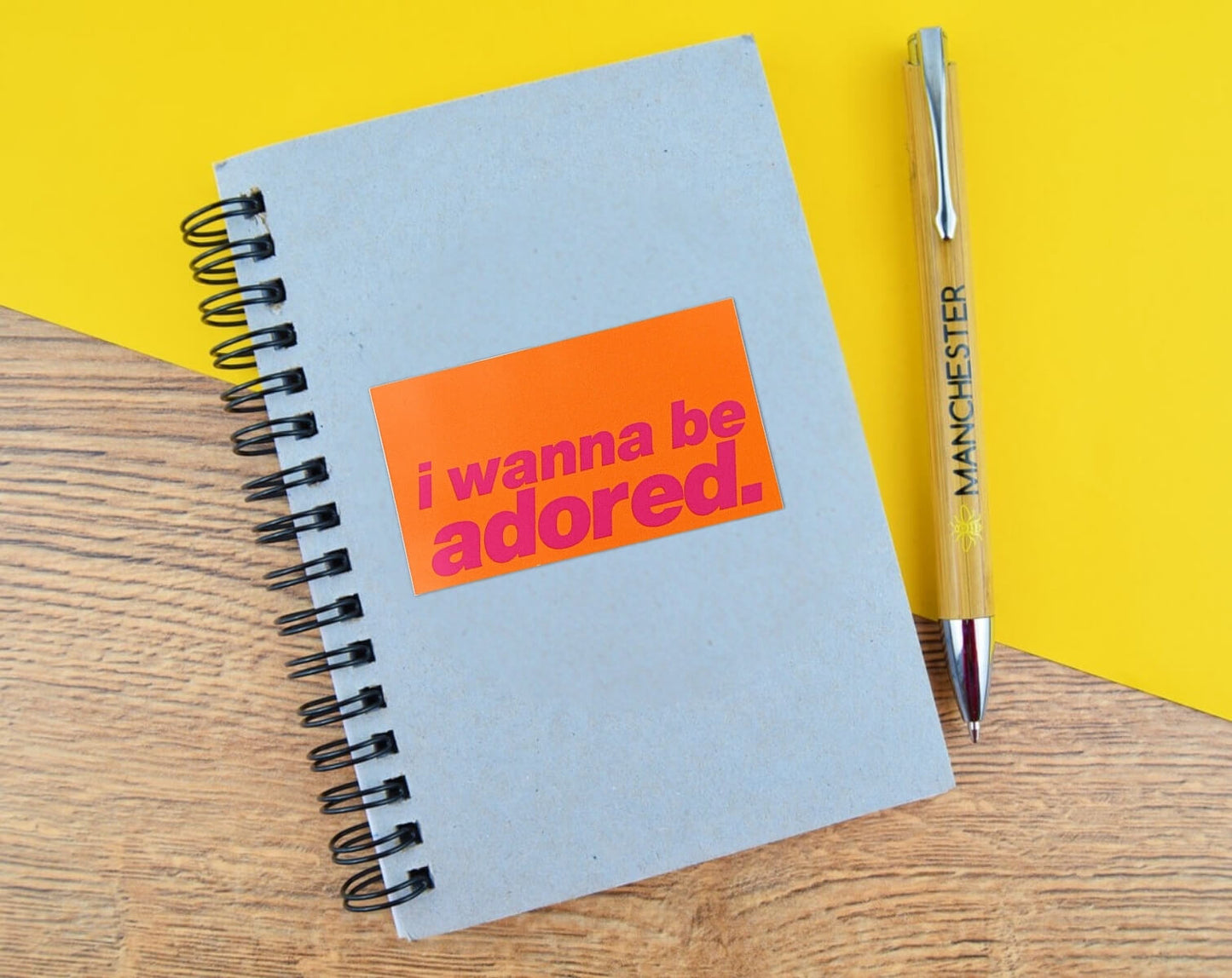 I Wanna Be Adored Sticker • The Manchester Shop