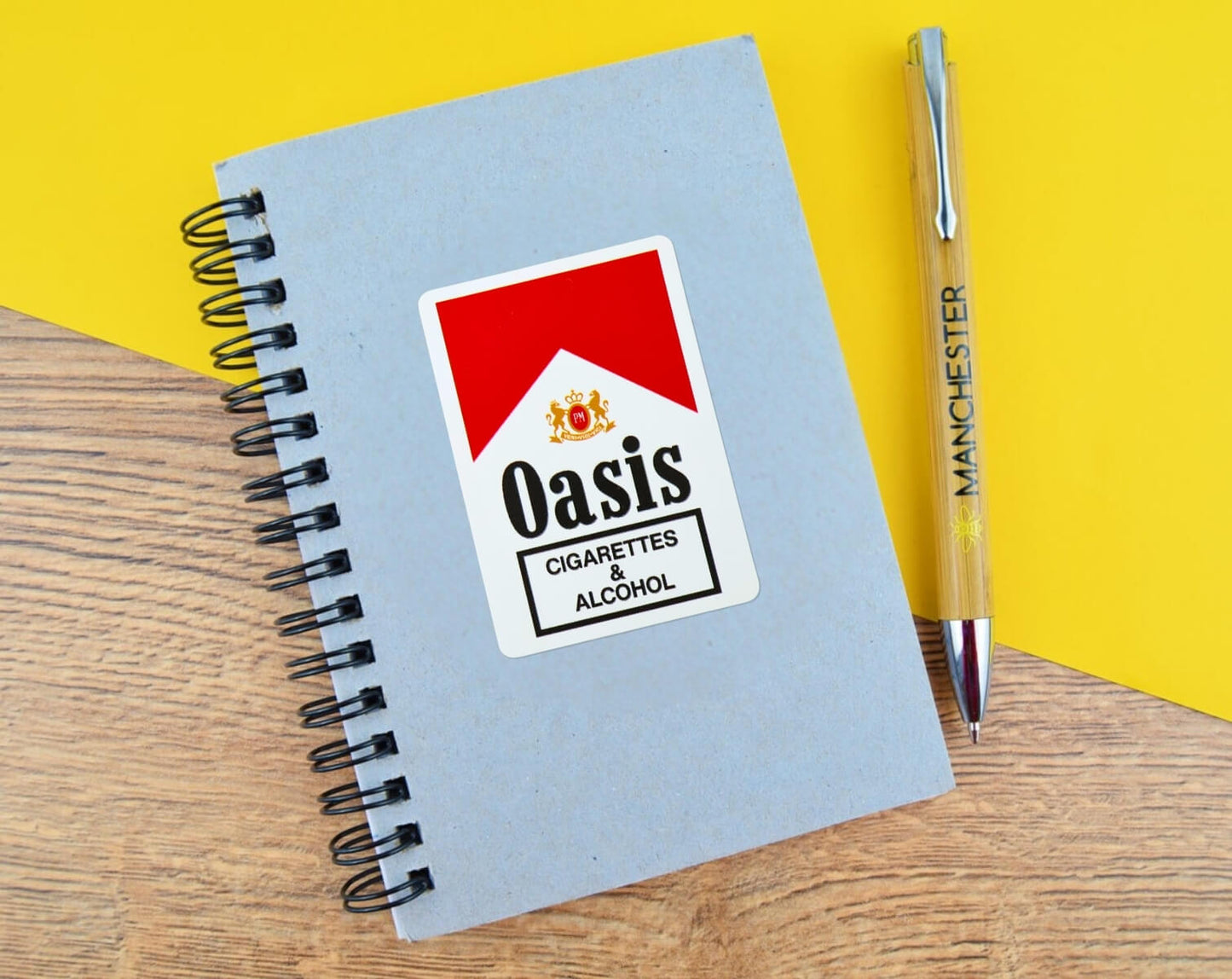 Cigarettes And Alcohol Sticker • The Manchester Shop