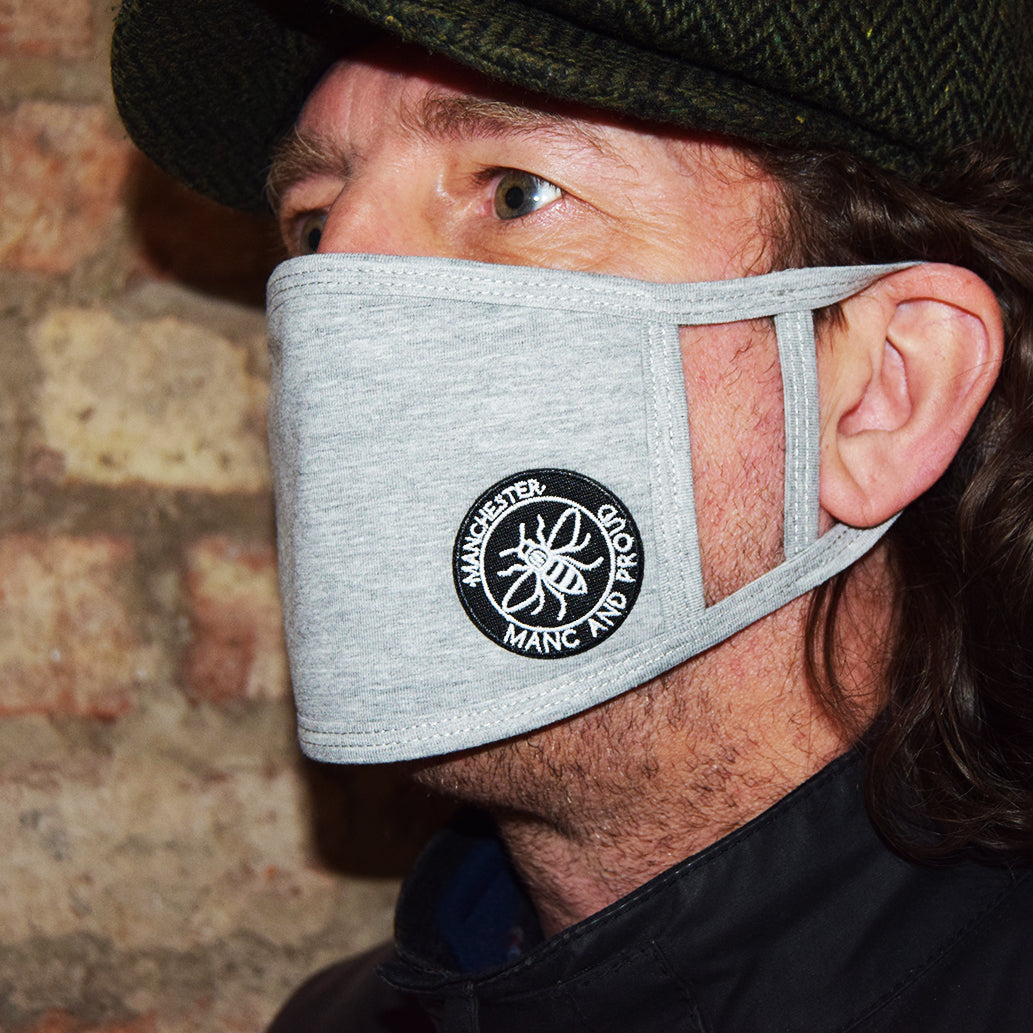 Manc & Proud Round Mini Patch