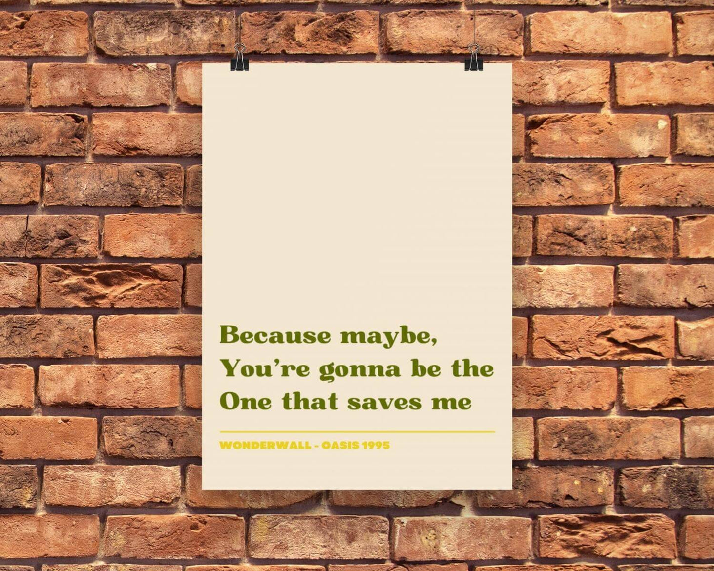 Oasis Print | The Manchester Shop