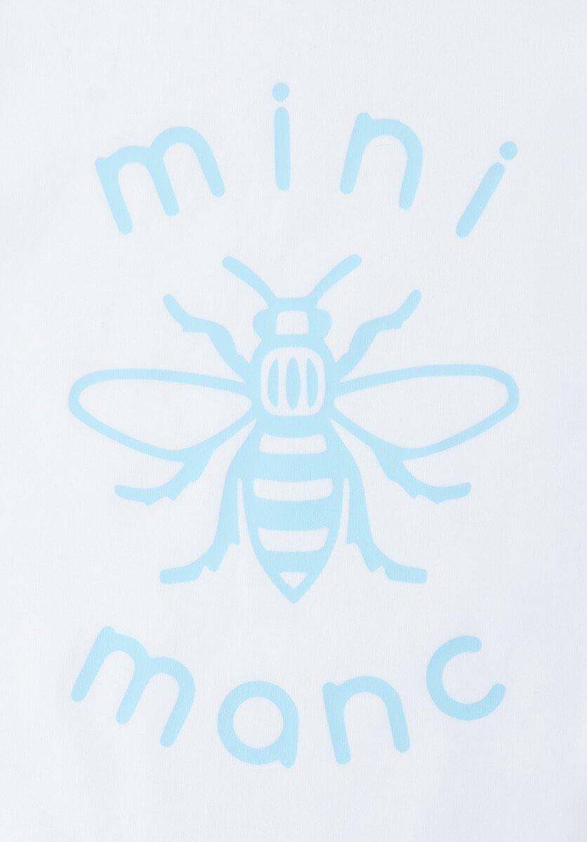 Blue Mini-Manc Baby Grow (Staff) - The Manchester Shop