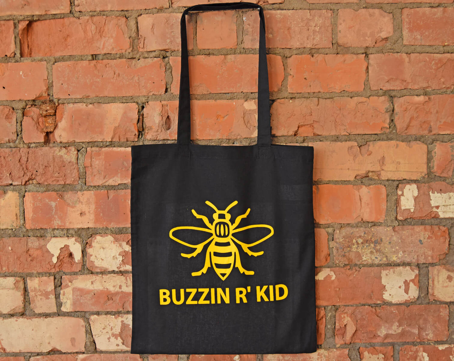 * Buzzin R Kid Black Tote (Staff) • The Manchester Shop