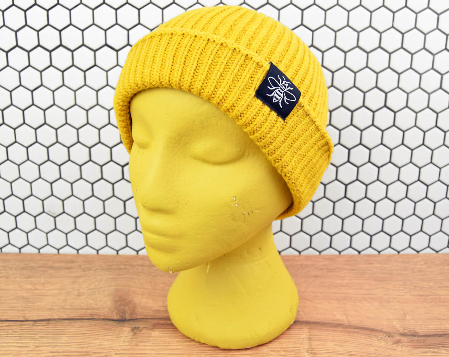 Mustard Harbour Bee Beanie (Staff) • The Manchester Shop