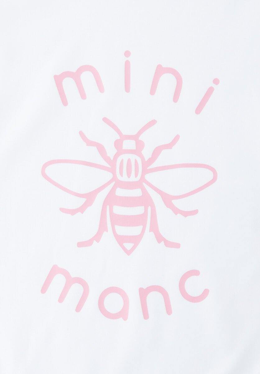 Pink Mini-Manc Baby Grow - The Manchester Shop