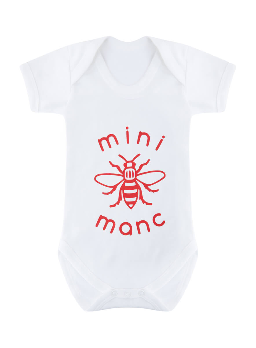 Mini-Manc Baby Grow Letterbox Gift Box • The Manchester Shop