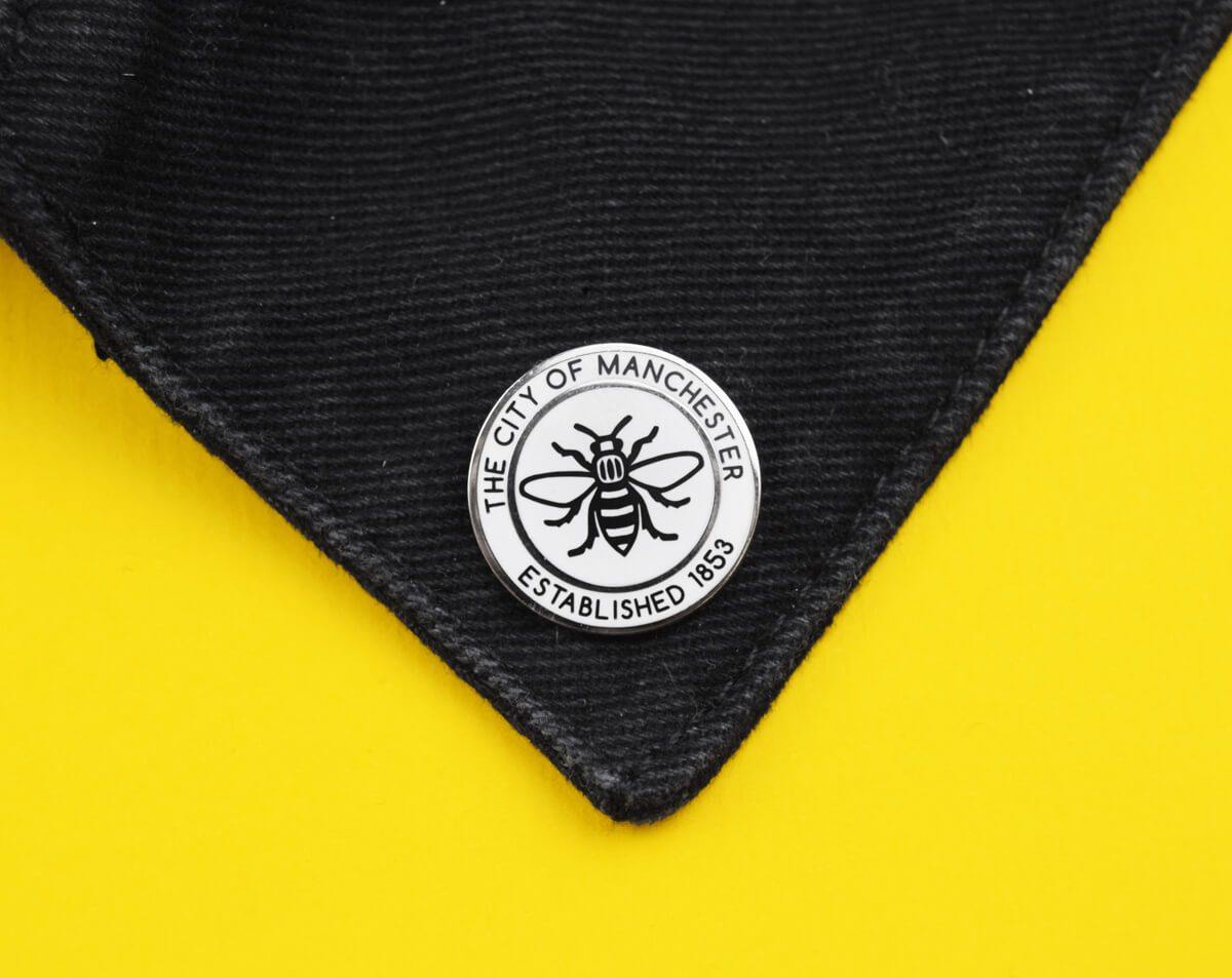 Manchester Established 1853 Pin - The Manchester Shop