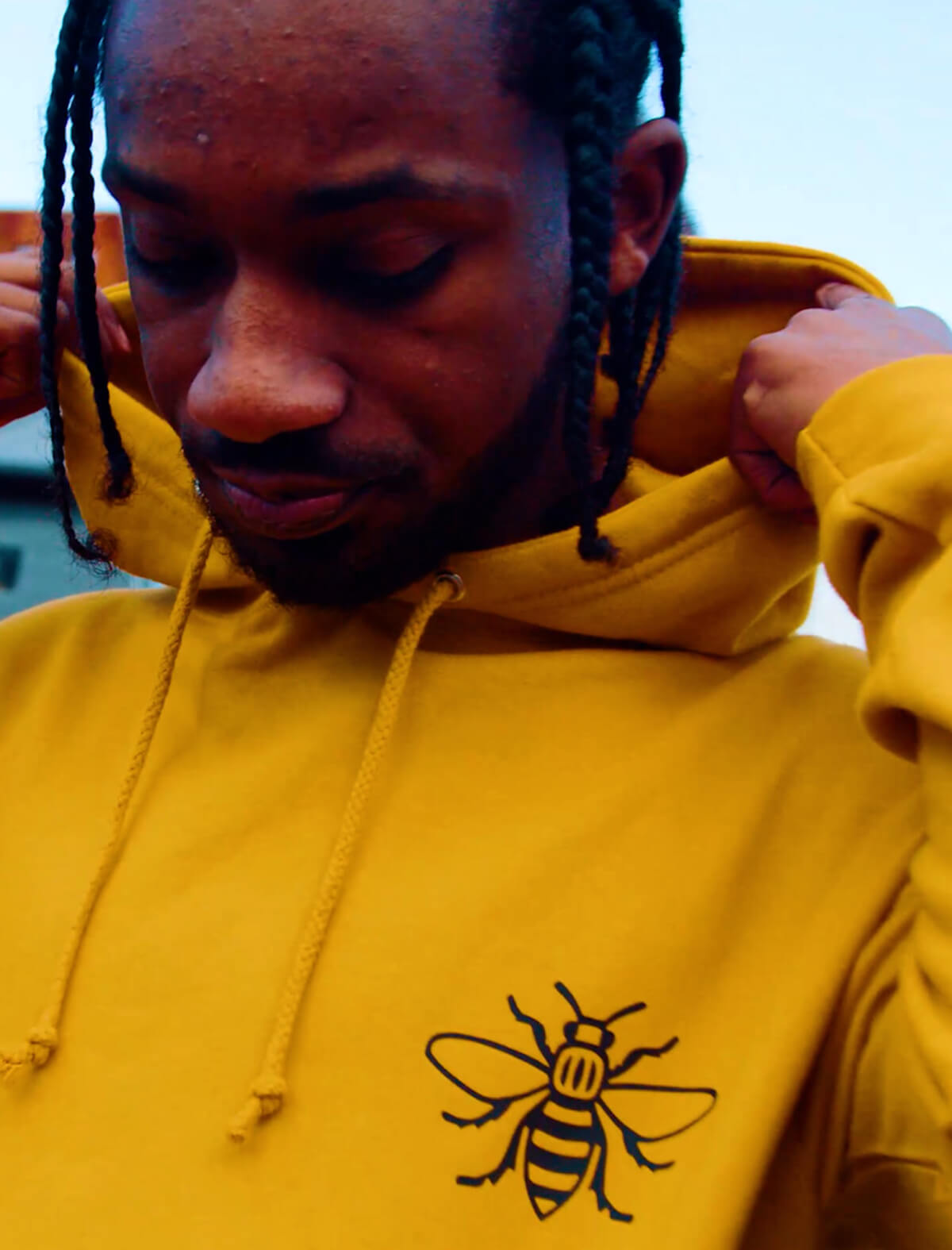 Manchester Bee Hoody - The Manchester Shop