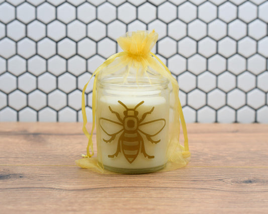 Manchester Bee Candle In Gift Bag (Staff) - The Manchester Shop