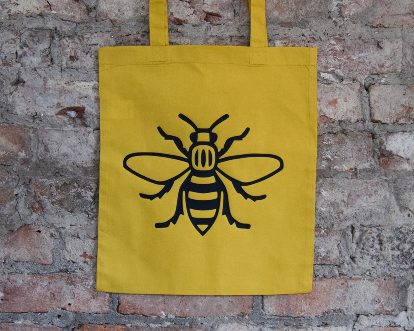 Yellow Worker Bee Tote (Staff) • The Manchester Shop
