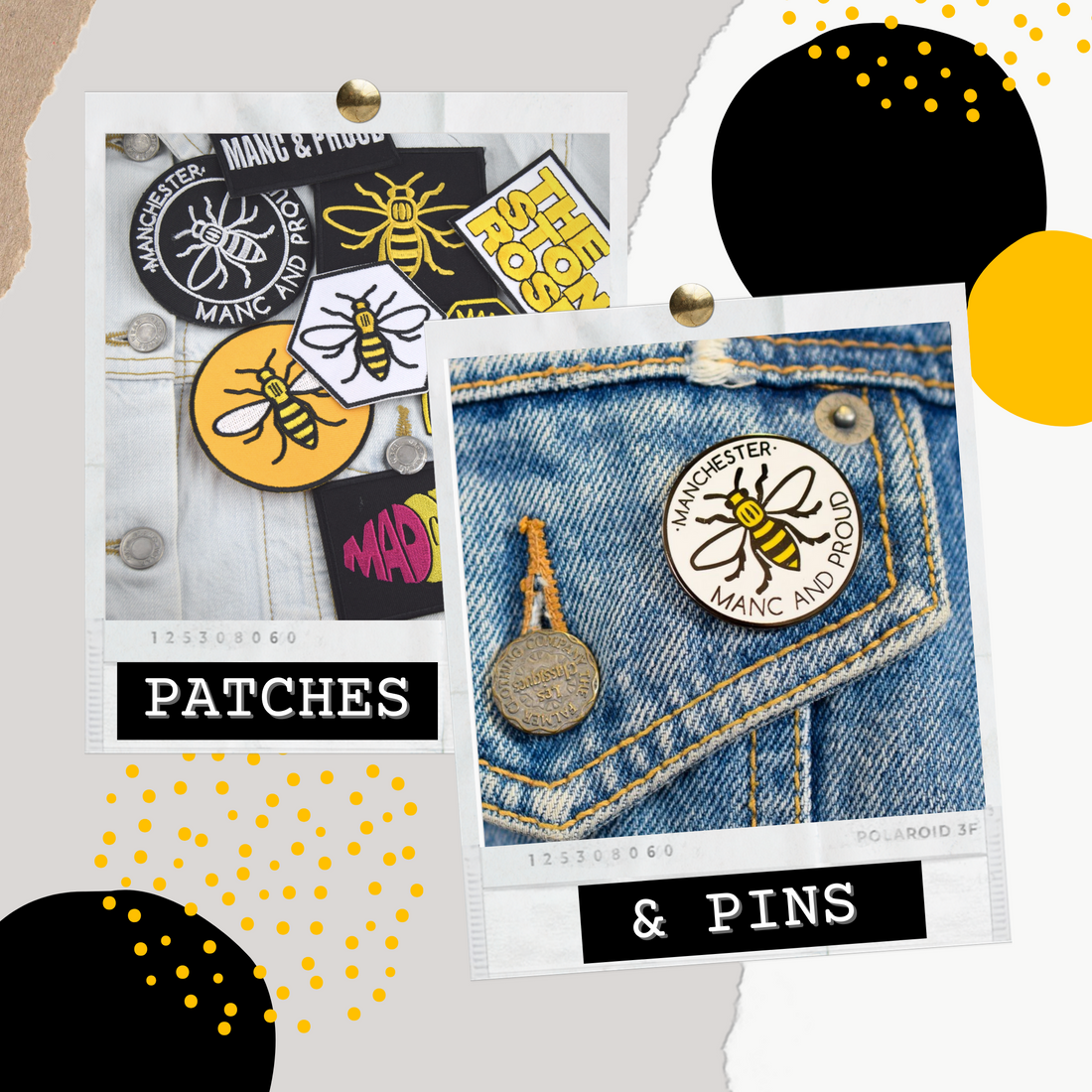 Get Creative with Patches & Pins 🐝