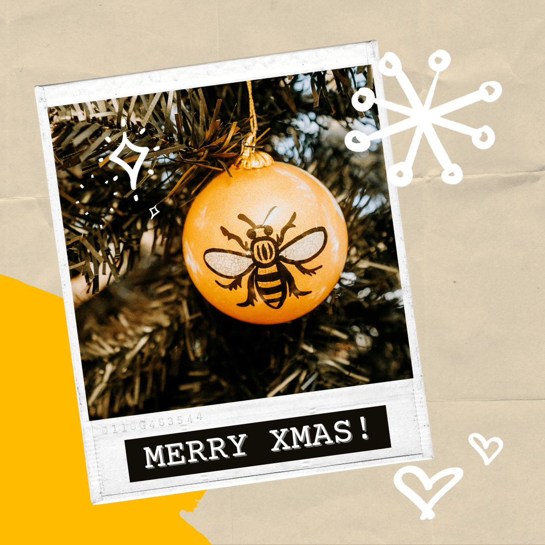 Deck the Halls with Manchester Bees! 🎄❄️🐝 - The Manchester Shop