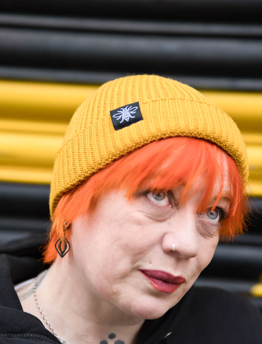 Mustard Harbour Bee Beanie