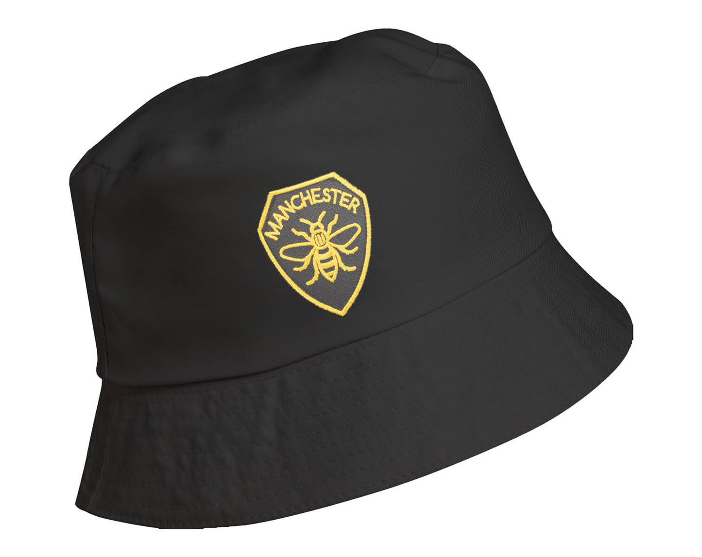 Manchester Shield Patch Bucket Hat • The Manchester Shop