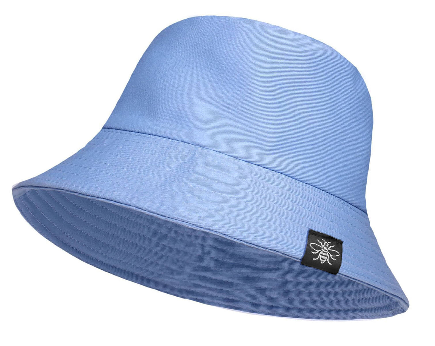 Bee Tag Manchester Bee Bucket Hat - Baby Blue • The Manchester Shop