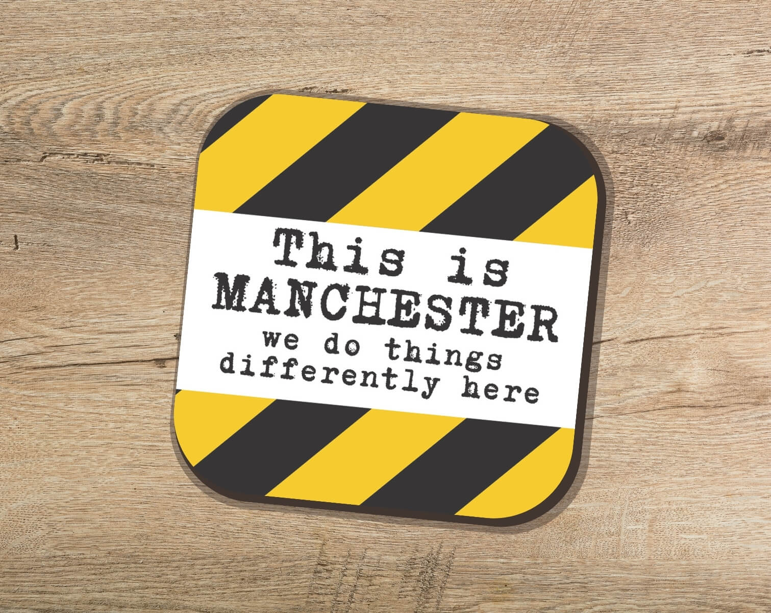 This is Manchester Coaster • The Manchester Shop
