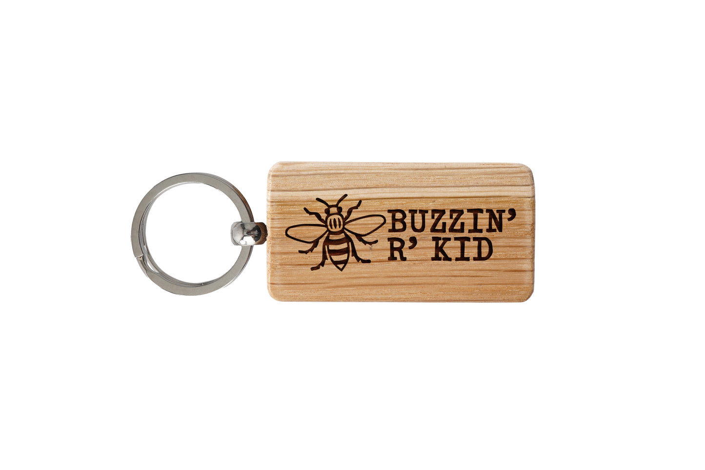 Buzzin' R' Kid Oak Keyring