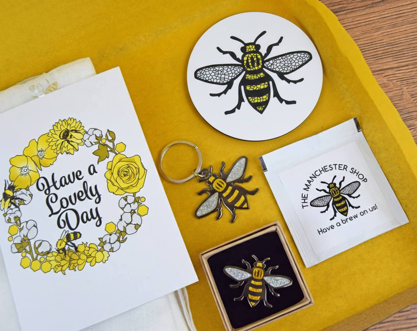 Letterbox Friendly Scarf Gift Box • The Manchester Shop