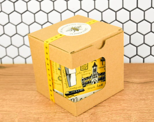 Manchester Landmarks Mug & Coaster Gift Set (Staff) - The Manchester Shop