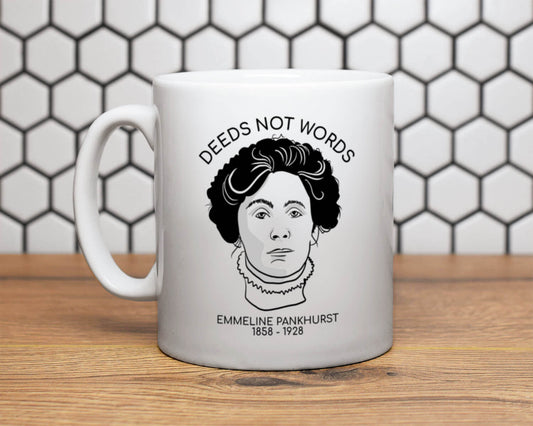 Deeds Not Words Mug | The Manchester Shop