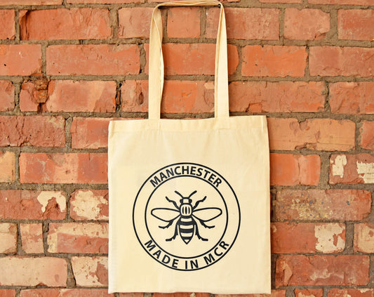 Made in MCR Tote Bag • The Manchester Shop