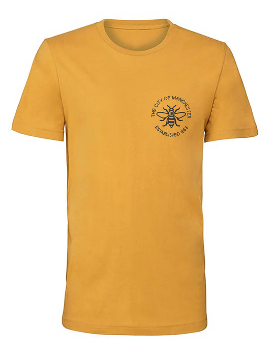 Manchester Established 1853 Mustard T-Shirt