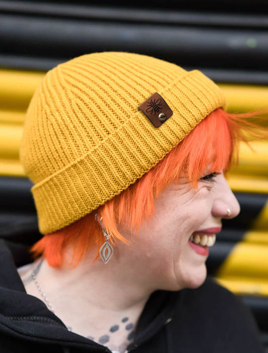 Mustard Harbour Bee Beanie • The Manchester Shop