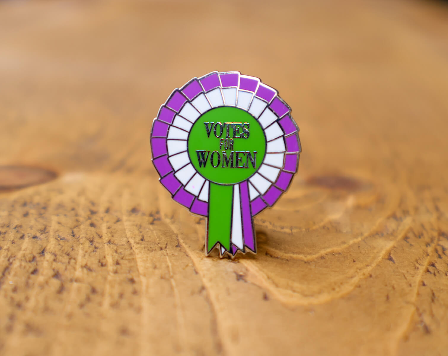 Votes for Women Enamel Pin • The Manchester Shop