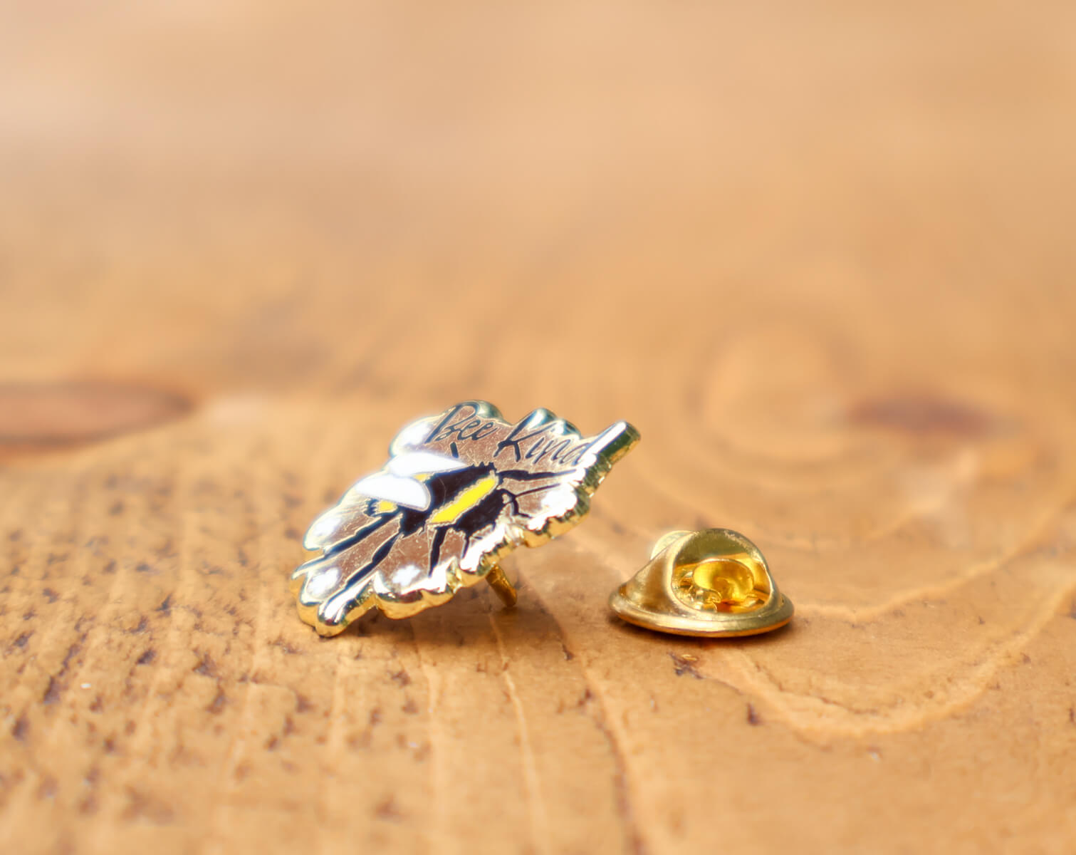Bee Kind Enamel Pin • The Manchester Shop