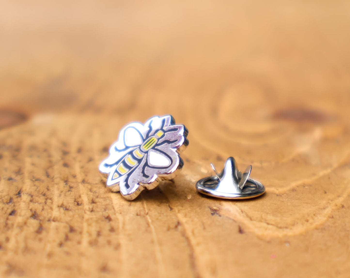 Cut Out Worker Bee Brooch • The Manchester Shop