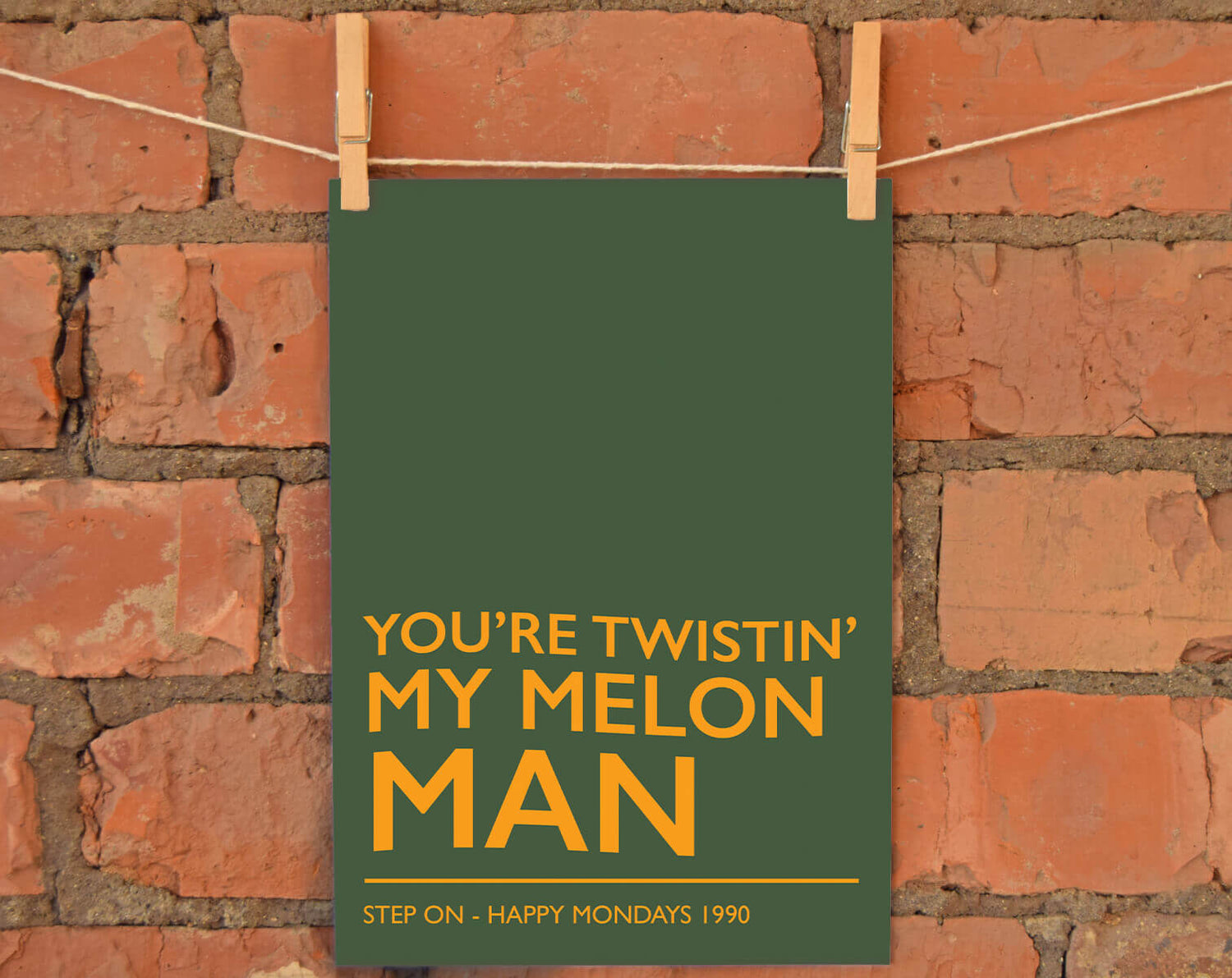 Happy Mondays Print | The Manchester Shop