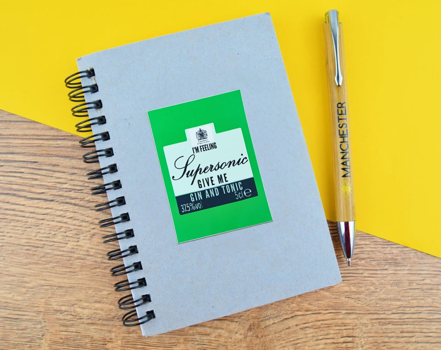 Supersonic Sticker • The Manchester Shop