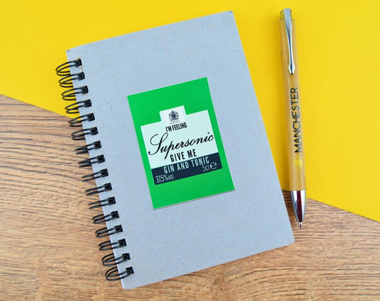 Supersonic Sticker • The Manchester Shop