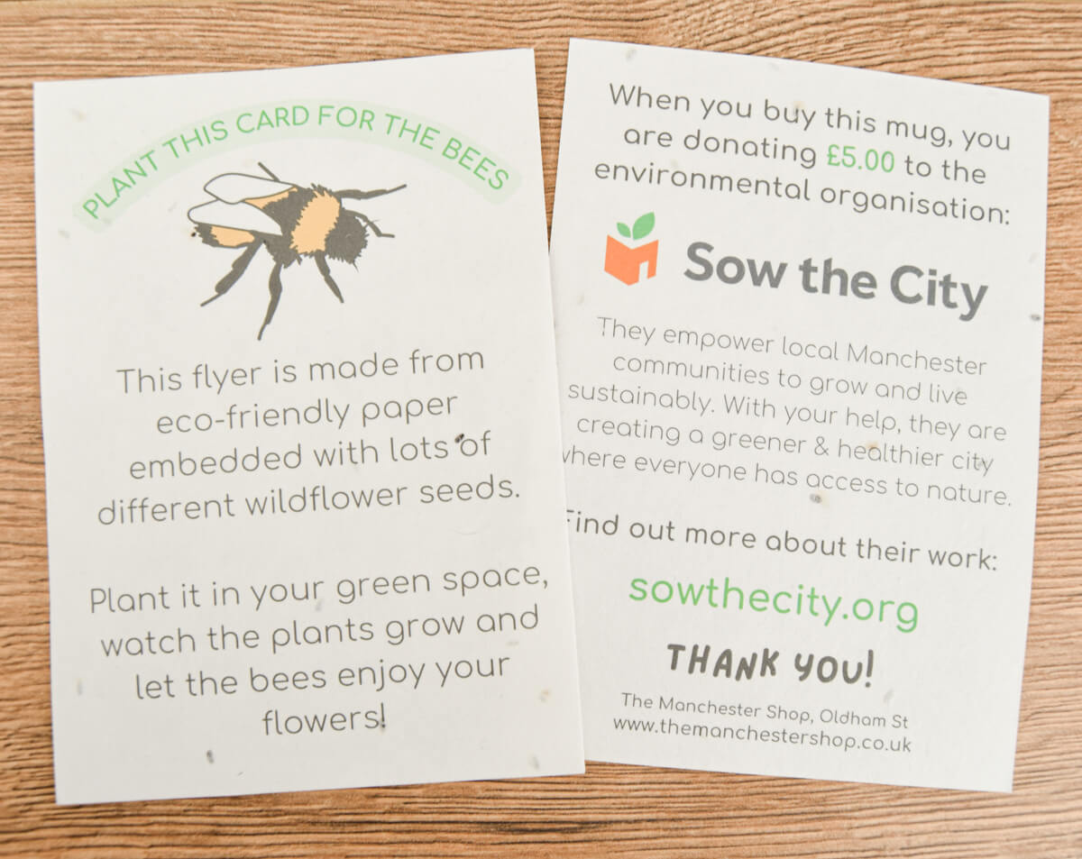 Sow in the City Mug Gift Set | Support Community Gardens in Manchester