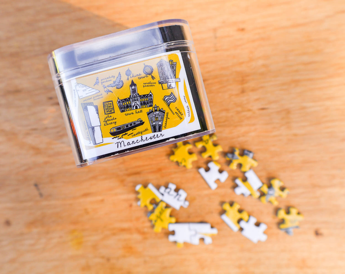 Manchester Landmarks Mini Jigsaw • The Manchester Shop