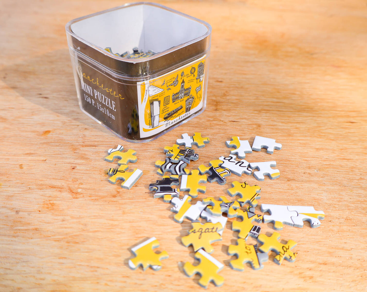 Manchester Landmarks Mini Jigsaw • The Manchester Shop