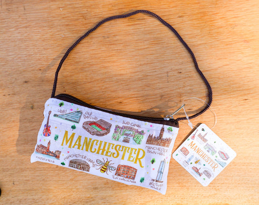 Manchester Watercolour Landmarks Folding Tote • The Manchester Shop