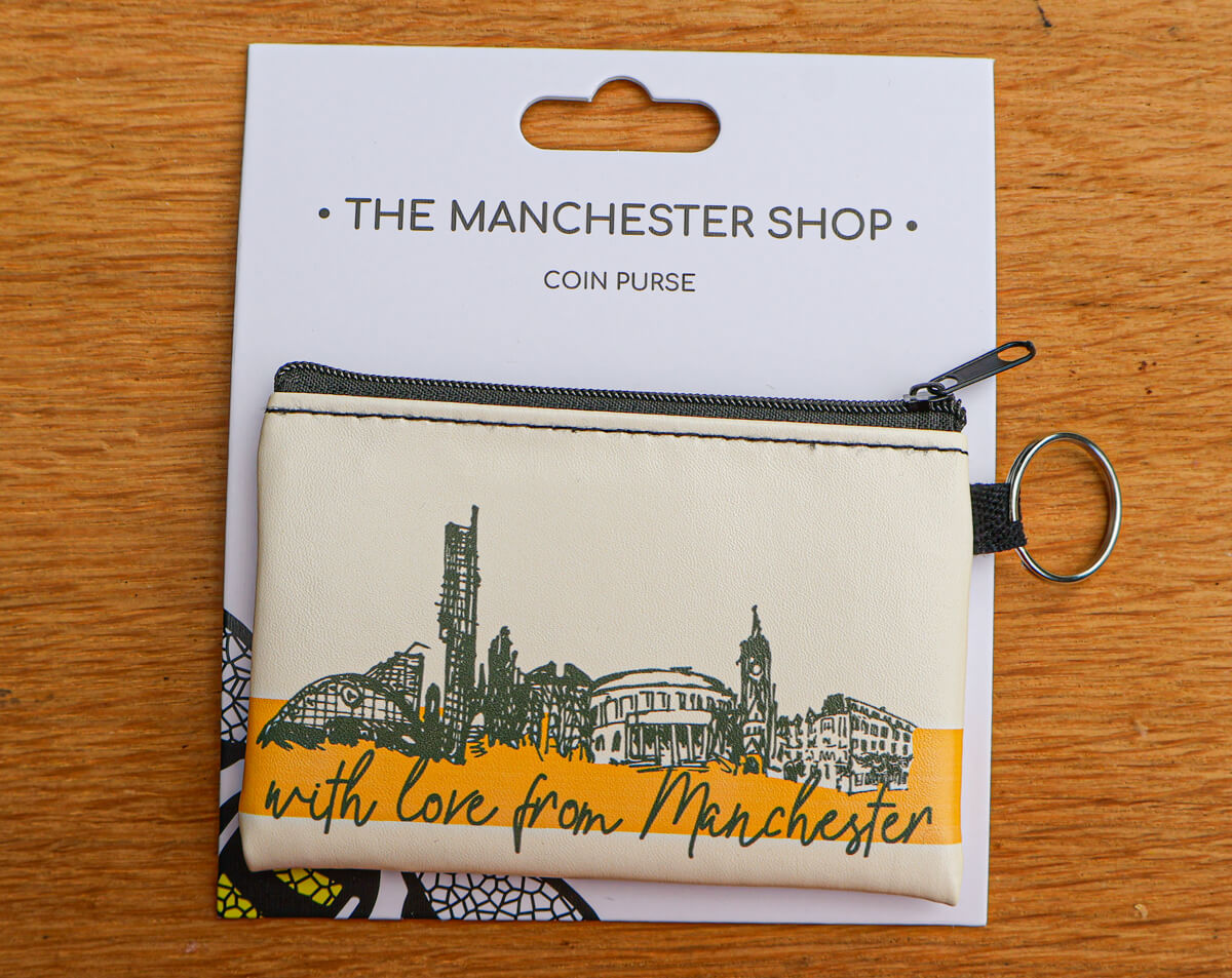 Manchester Landmarks Coin Purse • The Manchester Shop