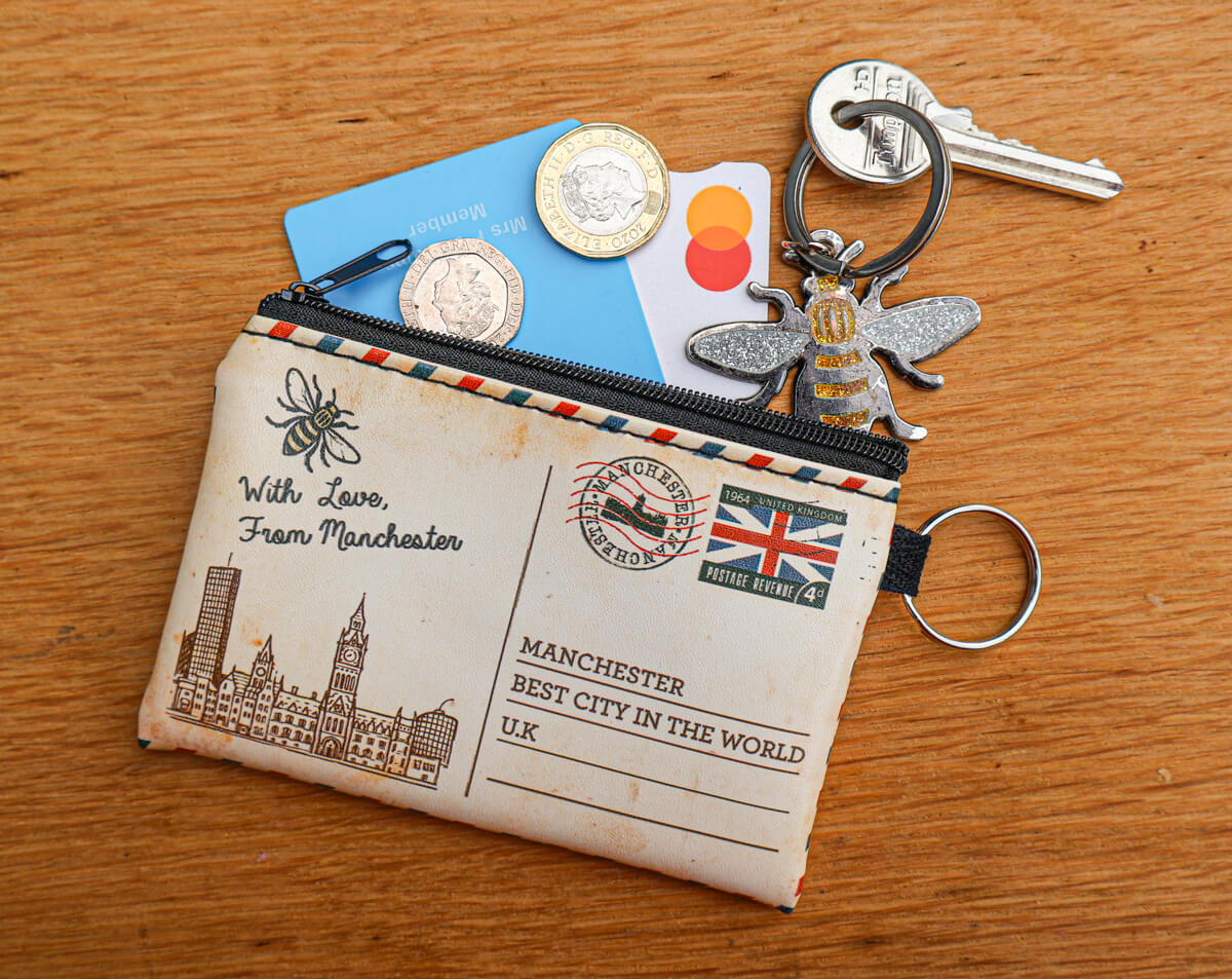 With Love from Manchester Skyline Coin Purse • The Manchester Shop