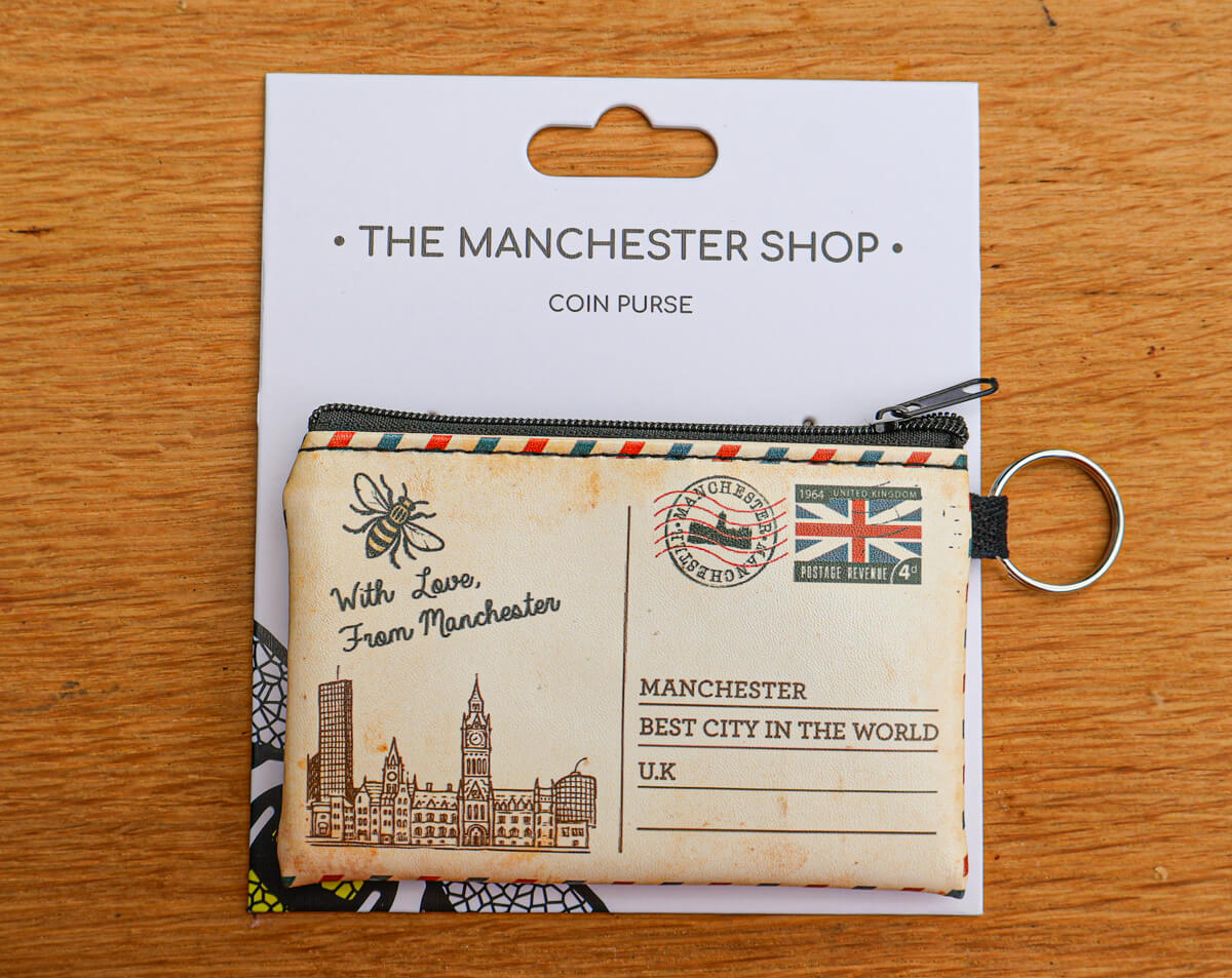 With Love from Manchester Skyline Coin Purse • The Manchester Shop