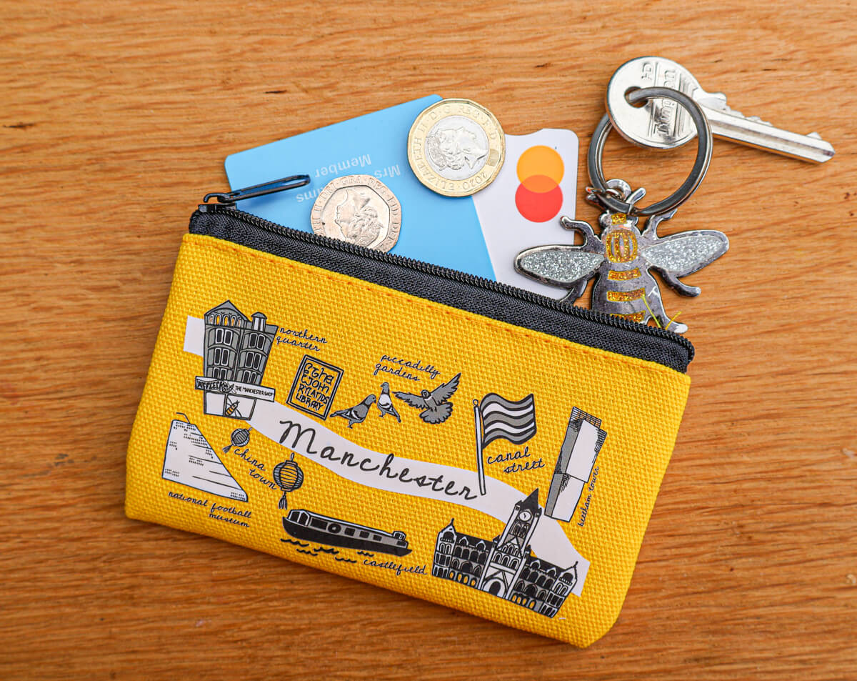 Manchester Landmarks Coin Purse