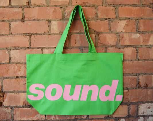Sound Oversize Tote Bag (Staff) - The Manchester Shop