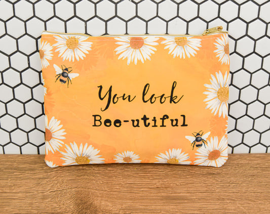 You Look Bee-utiful Makeup Bag | The Manchester Shop