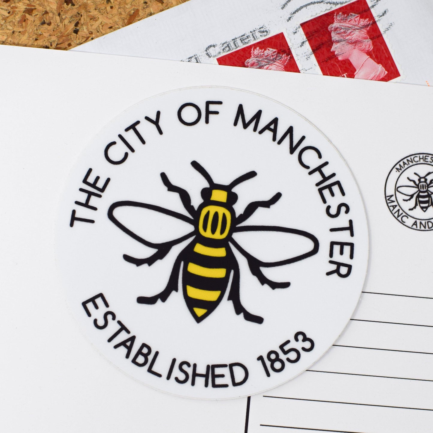 Manchester Established 1853 Sticker - The Manchester Shop